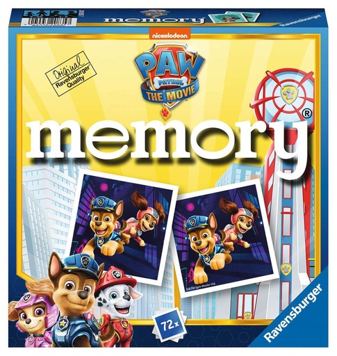 [20835 7] Juego Memory -Paw Patrol / Patrulla Canina Movie- Ravensburger