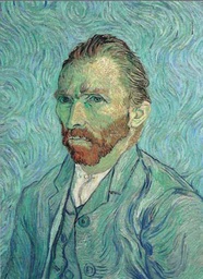 [2801N15862] Puzzle 1000 piezas -Autorretrato, Van Gogh- Ricordi