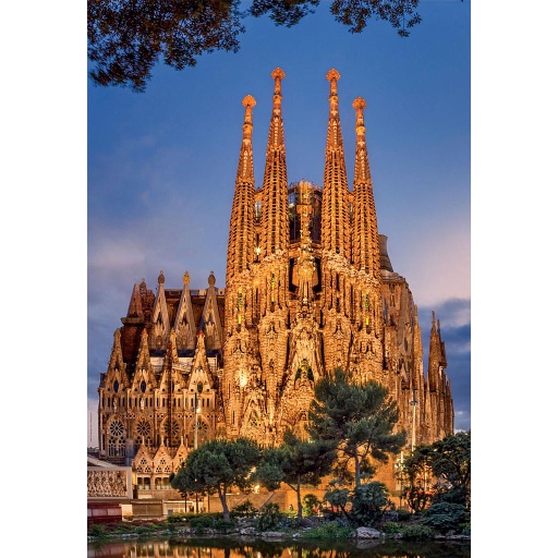 [17097] Puzzle 1000 piezas -Sagrada Familia- Educa