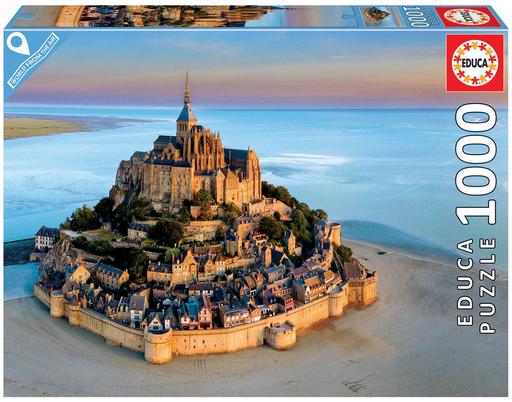 [19262] Puzzle 1000 piezas -Monte Saint Michel desde el Aire- Educa