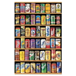[14835] Puzzle 1000 piezas Miniatura -Latas- Educa