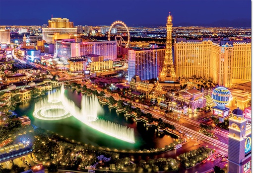 [16761] Puzzle 1000 piezas -Las Vegas, Neón- Educa