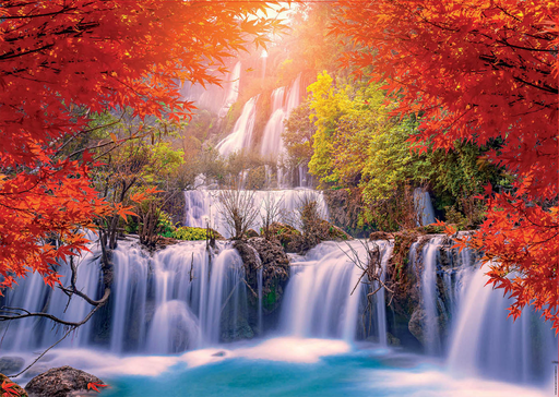 [19280] Puzzle 2000 piezas -Cascada en Tailandia- Educa