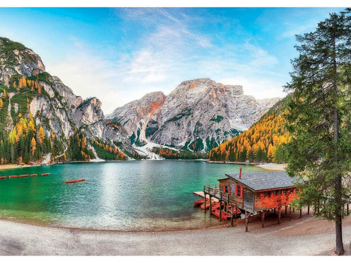 [19281] Puzzle 3000 piezas Lago Braies en Otoño- Educa