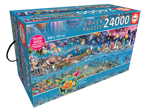 [13434] Puzzle 24000 piezas -Vida- Educa