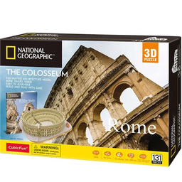 [DS0976H] Set Construcción -Coliseo- National Geographic- Cubic Fun 3D