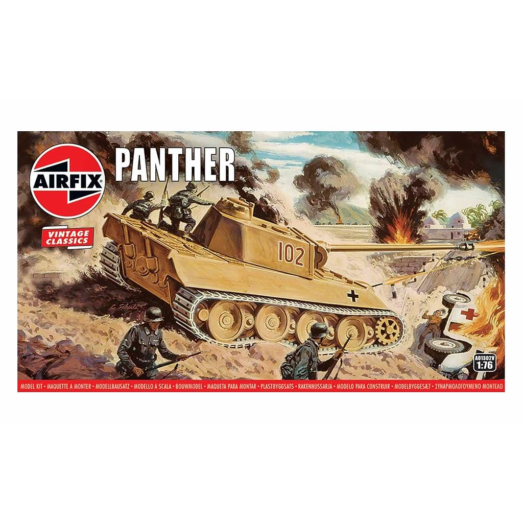 [A01302V] Tanque 1/76 -Panther Tank- Airfix