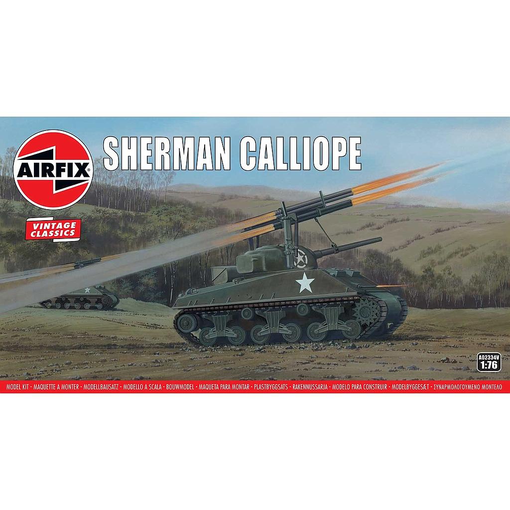 [A02334V] Tanque 1/76 -Sherman Calliope- Airfix