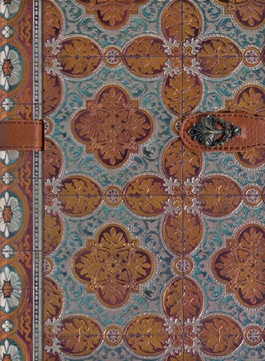[B0005001] Cuaderno Viaje 14,0 x 18,2 cm. 144 páginas -Azulejos de Portugal 1- Boncahier 