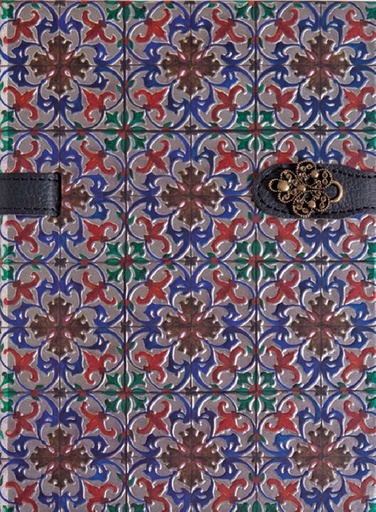 [B0005003] Cuaderno Viaje 14,0 x 18,2 cm. 144 páginas -Azulejos de Portugal 3- Boncahier 