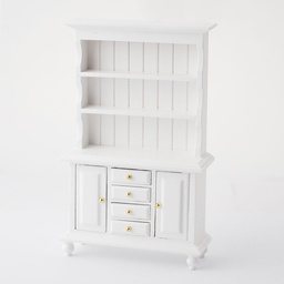 [DF135WH] Aparador Blanco con Cajones