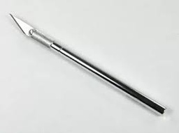 [96000102] Bisturí Metal Punta Triangular + Hoja Repuesto
