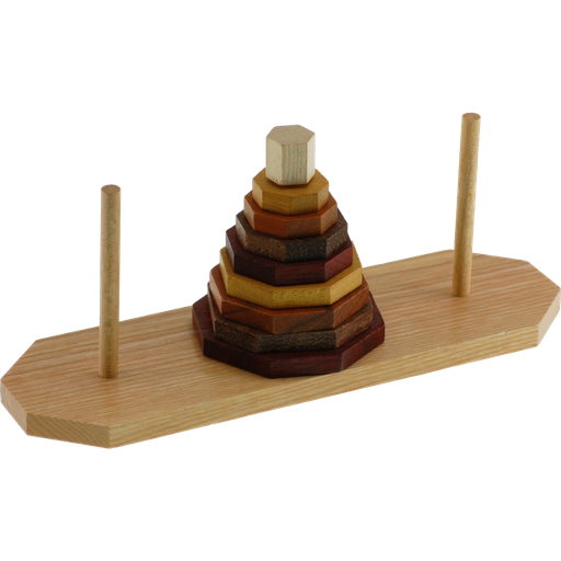 [73046] Rompecabezas Madera -Torre de Hanoi- Constantin