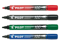 Rotulador / Marcador Permanente Punta Cónica SC100 Pilot