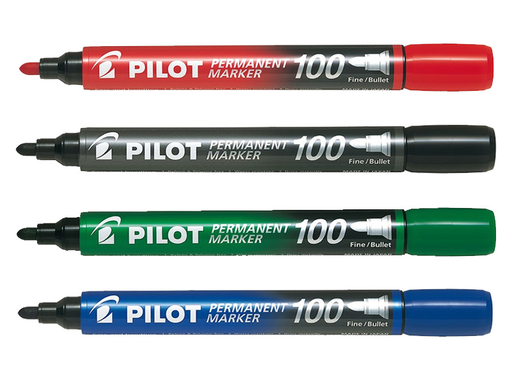 Rotulador / Marcador Permanente Punta Cónica SC100 Pilot