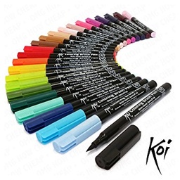 Rotulador Pincel al Agua Koi Coloring Brush Pen Sakura
