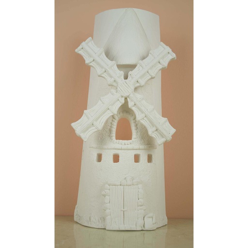 [ALA 1316] Teja Molino 41 cm. Escayola