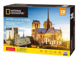 [DS0986H] Set Construcción -Notre Dame- National Geographic- Cubic Fun 3D