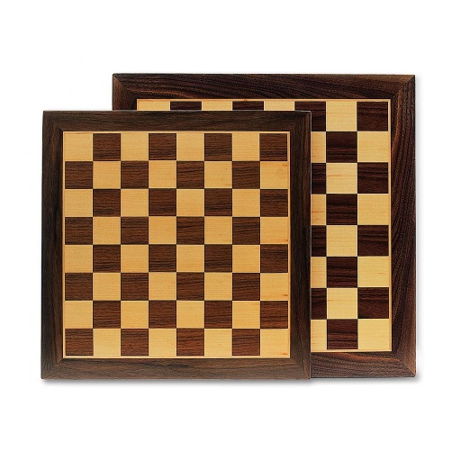 [613] Tablero Ajedrez Marquetería 40 x 40 x 1,5 cm. Cayro