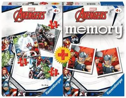 [20674 2] Multipack Memory + 3 Puzzles -Avengers- Ravensburger