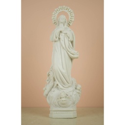[ALA 1611] Virgen Inmaculada 24,5 cm. Marmolina