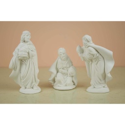 [ALA 0703] Juego Reyes Magos Oriente Escayola