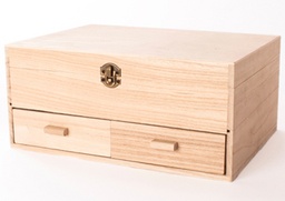 [244] Costurero Madera 2 Cajones 37 x 21,5 x 14 cm. 