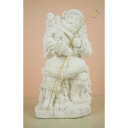 [ALA 0404] Papa Noel 30 cm. Escayola