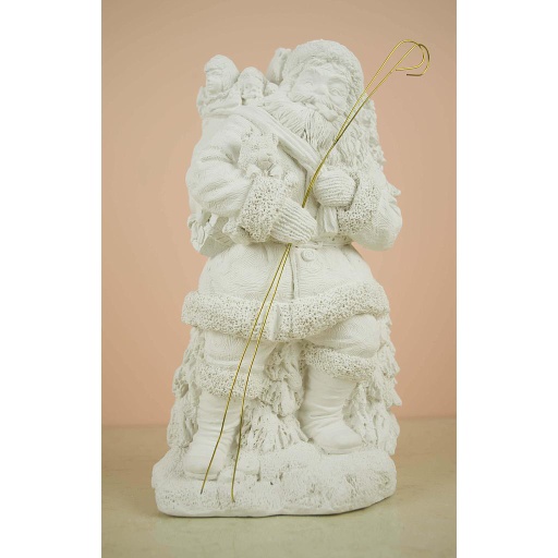 [ALA 0404] Papa Noel 30 cm. Escayola