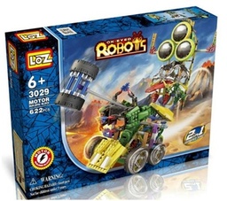 [3029] Robot -Robot Espacial (3 Modelos)- con Motor 622 pzs. Loz