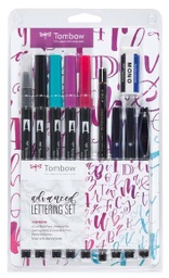 [LS-ADV] Set Lettering Advanced 10 piezas Tombow