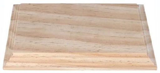Peana Pino Natural Rectangular