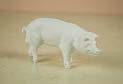 [ALA B-014] Cerdo de Pié 6 cm. Escayola