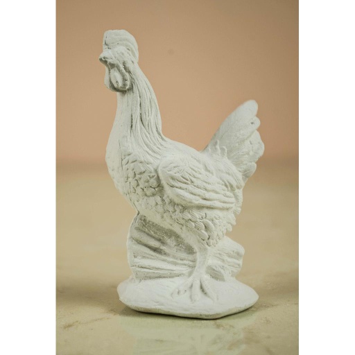 [ALA B-07] Gallina Plantada 9 cm. Escayola 