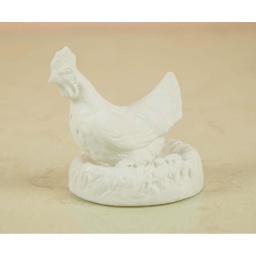 [ALA B-06] Gallina Poniendo 5 cm. Escayola