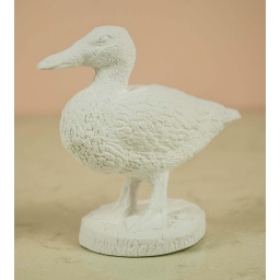 [ALA B-016] Pato de Pié 9 cm. Escayola