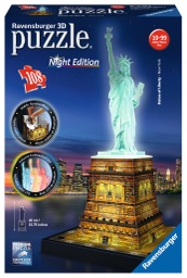 [12596 8] Puzzle 3D Especiale Torre de la Libertad -Night Edition- Ravensburger