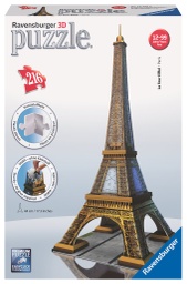 [12556 2] Puzzle 3D Midi -Torre Eiffel- Ravensburger