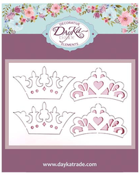 [DECO-175] Deco -Coronas Queen- 10 x 14,5 cm. Dayka