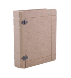 [650006] Caja Libro Decorar DM 24,5 x 21 x 5,5 cm. Cadence