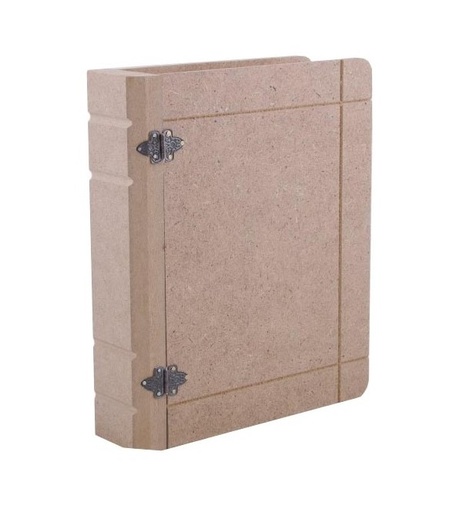 [650006] Caja Libro Decorar DM 24,5 x 21 x 5,5 cm. Cadence