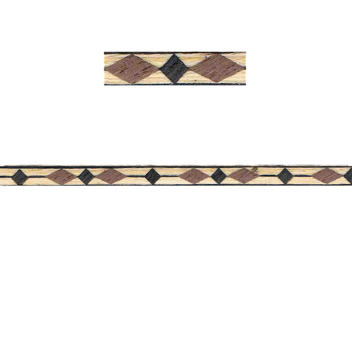 Greca Marquetería / Taracea 5 x 500 mm. Mod. 372