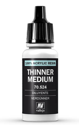 [70524] Modelcolor Diluyente 17 ml. Acrylicos Vallejo