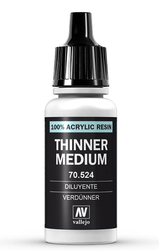 [70524] Modelcolor Diluyente 17 ml. Acrylicos Vallejo