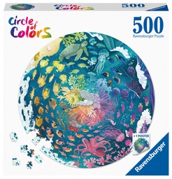 [17170 5] Puzzle 500 piezas Circular -Océano- Ravensburger