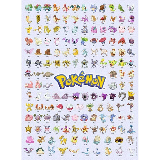 [14781 6] Puzzle 500 piezas -Pokemon- Ravensburger