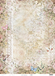 [1419600135] Papel Cartonaje 50 x 70 cm. -Shabby- Artis Decor