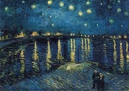 [15614 6] Puzzle 1000 piezas -Van Gogh: Noche Estrellada- Ravensburger