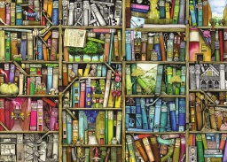[19137 6] Puzzle 1000 piezas -La Biblioteca Extraña- Ravensburger