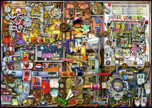 [19710 1] Puzzle 1000 piezas -Inventiva- Ravensburger